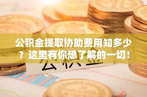 东湖公积金提取协助费用知多少？这里有你想了解的一切！
